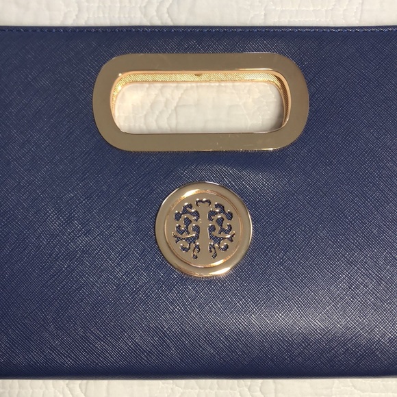 Blue Clutch Handbag - Picture 7 of 7